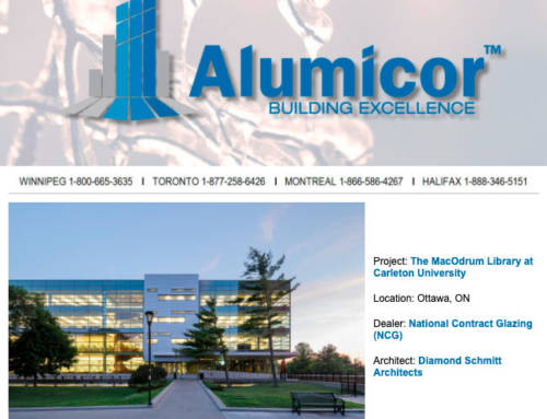 Voici le premier numéro de l’infolettre d’Alumicor