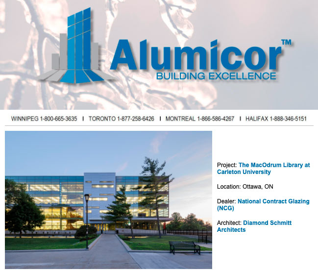 Alumicor Newsletter | Bulletin d'information d'Alumicor