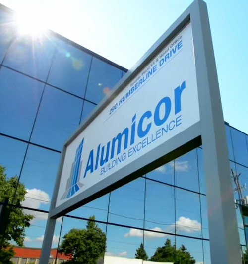 Alumicor's head office | Siège social d'Alumicor