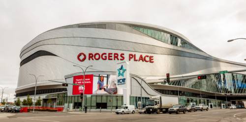 Exterior view of Rogers Place