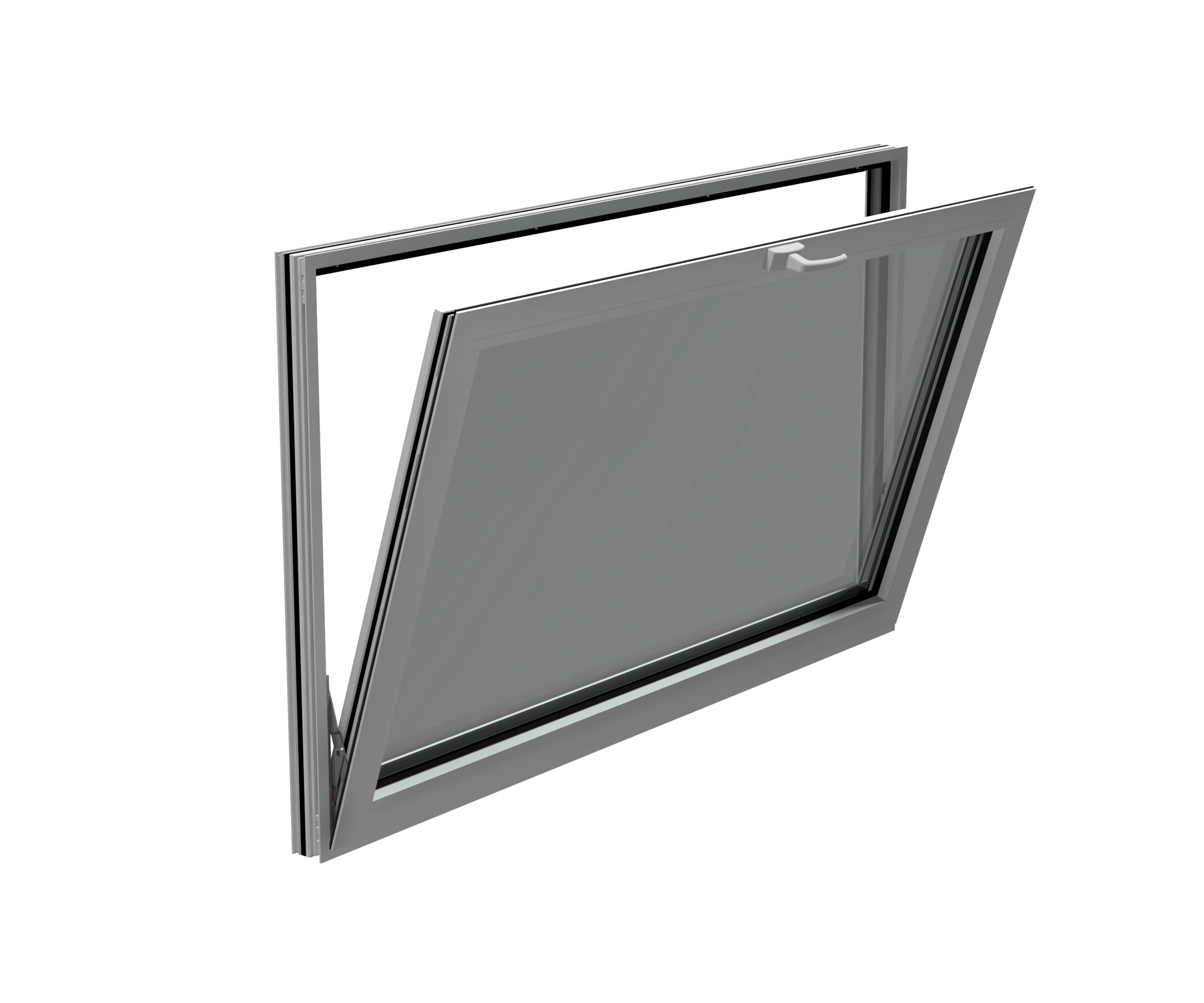 Fenêtres à auvent en aluminium - Fenêtres à auvent en aluminium - Produits  - Zhejiang Keyco Technology Group Co., Ltd