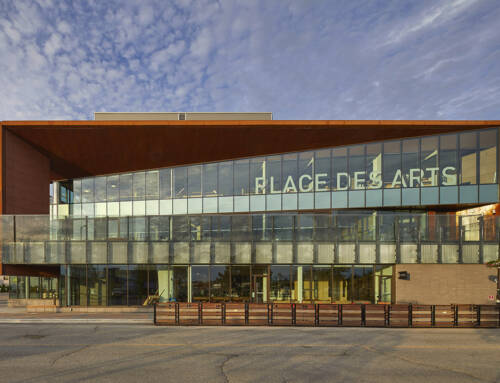 Ontario’s Place des Arts award-winning design unites seven organizations in one cultural and civic centre