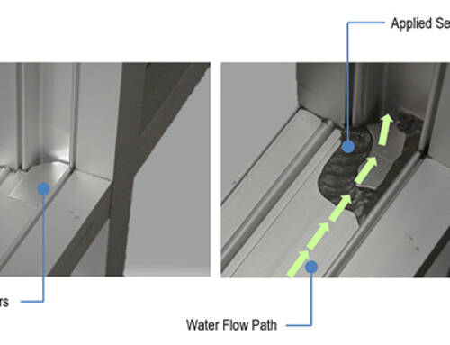 Controlling storefront and curtainwall water infiltration