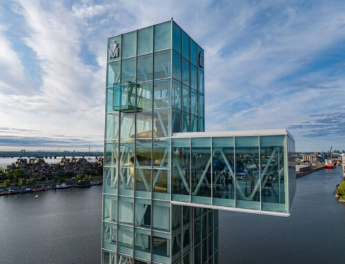 Port of Montreal Tower showcases complex, custom curtainwall by Alumicor, specified for high quality and high performance