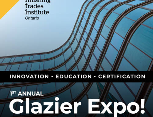 FTI Ontario, Glazier Expo, Oct. 24, Toronto